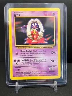 Jynx 31/102 Uncommon 1999 Pokemon Unlimited Base Set MP - Image 1