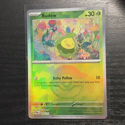 Budew Poke Ball Holo 004/131 - Sv:Prismatic Evolutions - Pokemon TCG NM - Image 1
