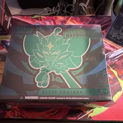 Pokemon TCG Twilight Masquerade Elite Trainer Box Ogerpon Sealed English - Image 1