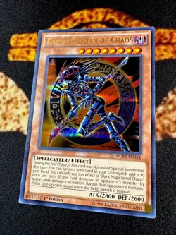 YUGIOH • DARK MAGICIAN OF CHAOS • ULTRA RARE • DUSA-EN054 • 1st EDITION • NM - Image 3