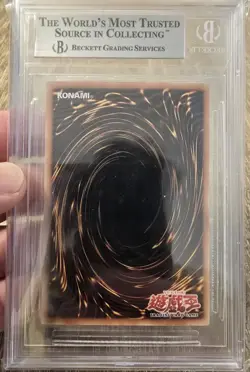 Yugioh Dark Magician LOB-005 1st Edition BGS 8.5 Asian English Ultra Rare - Image 3