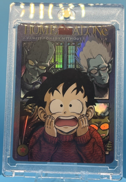 Home Alone - Gohan - 2003 - DRAGON BALL Silver Anime ACG Waifu Holo Card - Image 1