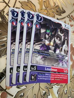 Digimon Card Game Playset Loudmon EX7-057 Digimon LIBERATOR - Image 1