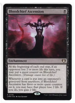 MTG Bloodchief Ascension - Commander Masters (CMM) Regular Magic Near Mint - Image 1