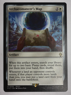 Archaeomancer's Map NM Commander: Final Fantasy 0230 MTG Regular - Image 1