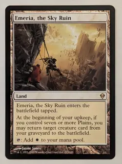 Emeria, the Sky Ruin - NM Unplayed - Zendikar #213 - Image 1