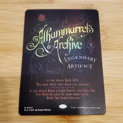1x Alhammarret's Archive, 0027, Foil, Secret Lair Encyclopedia, MTG NM - Image 1