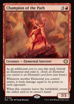 Champion of the Path - Foil ECL NM MTG - Image 1