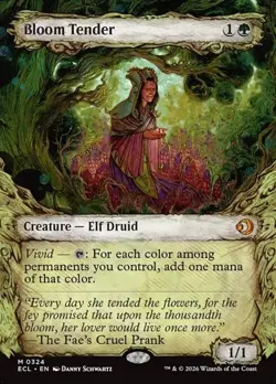 Bloom Tender - Showcase ECL NM MTG - Image 1