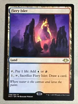 MTG / Fiery Islet / MH1 / #238 / Regular / Rare / NM - Image 1