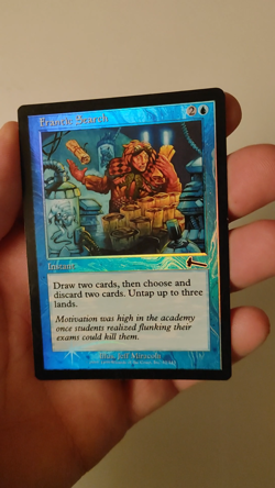 1999 MTG Urza's Legacy (ULG) - Frantic Search (Foil) - #32 - LP - Image 2
