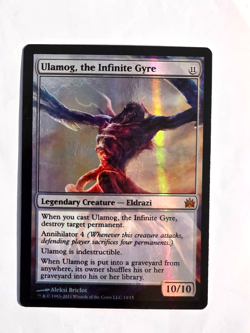 Ulamog, the Infinite Gyre - 14/15 Foil - From the Vault: Legends - MTG - NM - Image 1