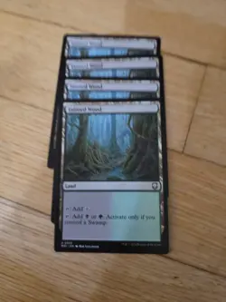Mtg Tainted Wood X4; Commander - Image 1