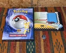1999 Pokemon STARTER GIFT BOX Base (Empty No Cards) Vintage Map And Token 742818060820 - Image 1