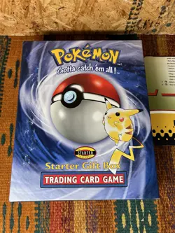 1999 Pokemon STARTER GIFT BOX Base (Empty No Cards) Vintage Map And Token 742818060820 - Image 2