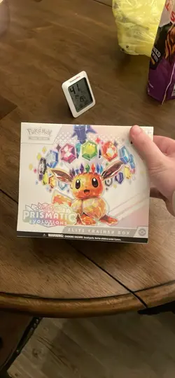 Pokemon Prismatic Evolutions Elite Trainer Box Eevee 2024 English - Image 1