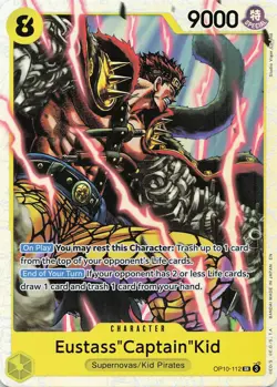 ONE PIECE Eustass"Captain"Kid (Reprint) SR Premium Booster -The Best- Vol. 2 #OP - Image 1