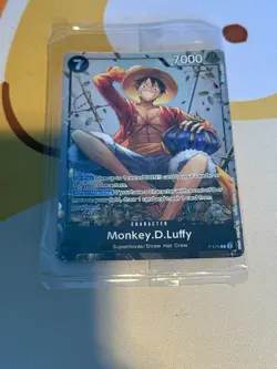 ONE PIECE TCG Monkey.D.Luffy P-075 PROMO - SEALED - Image 1