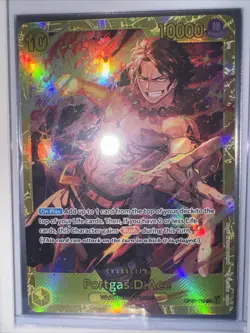 Portgas.D.Ace OP07-119 Secret Rare (SEC) Foil Near Mint (NM) One Piece TCG - Image 1