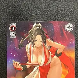 Weiss Schwarz The King of Fighters KF/SE43-P02 PR Mai Shiranui Foil Bushiroad - Image 2