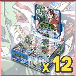 DIGIMON CARD GAME: Dawn of Liberator Booster Box Case EX11 English Ships 2/13 - Image 1