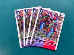 Dinobeemon BT20-074 Playset Special Booster 2.5 Digimon Card Game x4 - Image 1