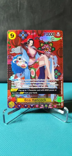 Boa Hancock OP14-112 EN (SP) The Azure Sea's Seven One Piece Card - NM - Image 1