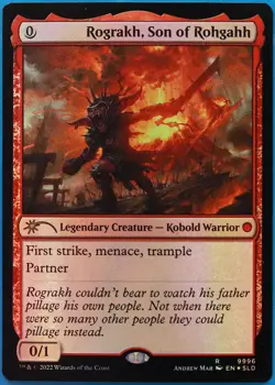 Rograkh, Son of Rohgahh (Secret Lair Promo) FOIL NM MTG CARD (510549) ABUGames - Image 1