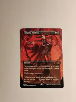 Deadly Rollick Borderless Commander Masters Regular - Image 1