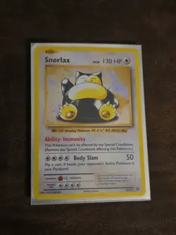 Pokemon TCG Snorlax XY179 Ultra Rare Holo Black Star Promo Card - Image 1