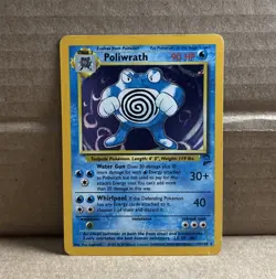 Pokemon TCG - Poliwrath - 15/130 - Base Set 2 - Holo - Image 1