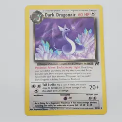 Pokemon Dark Dragonair TCG 33/82 Team Rocket Non Holo Uncommon - MP/LP - Image 1