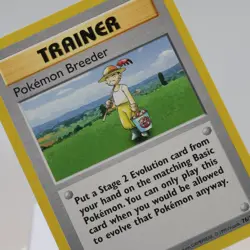 Pokemon TCG - Pokemon Breeder 76/102 Base Set Rare Shadowless WOTC 1999 - NM - Image 1