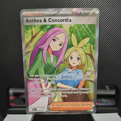 Anthea and Concordia 254/217 Ascended Heroes Pokemon TCG Full Art Trainer - Image 1