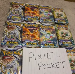 Pokemon Brilliant Stars Booster Packs x16 - New & Sealed ✅ - Image 3
