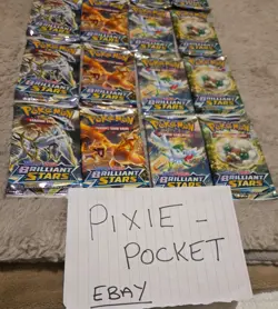 Pokemon Brilliant Stars Booster Packs x16 - New & Sealed ✅ - Image 4