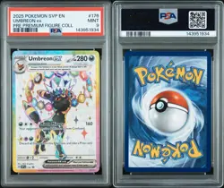 2025 Pokemon #176 Umbreon EX Premium Figure Collection Promo PSA 9 MINT QTY - Image 3