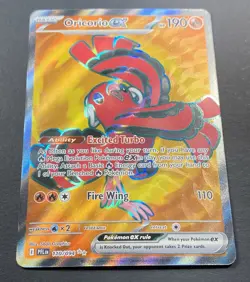 Pokemon: Oricorio EX Ultra Rare Full Art Holo 110/094 Phantasmal Flames - Image 2