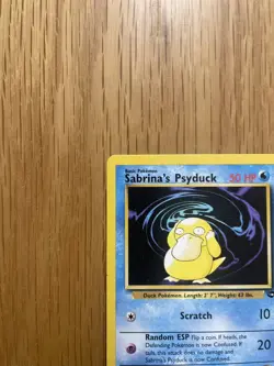 Pokemon Gym Challenge Sabrina's Psyduck #99/132 - Image 2