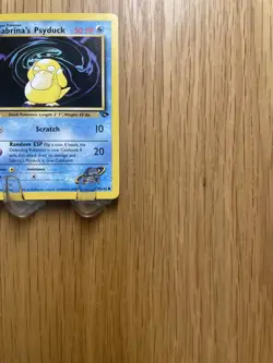 Pokemon Gym Challenge Sabrina's Psyduck #99/132 - Image 5