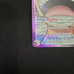 One Piece TCG Monkey D Luffy OP09-061 Alt Art Leader Parallel English NM - Image 5