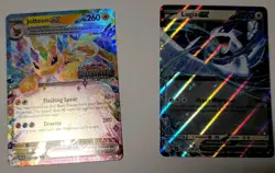 Pokemon TCG - Prismatic Evolutions (2) Card EX Lot Lugia EX & Jolteon EX - Image 1