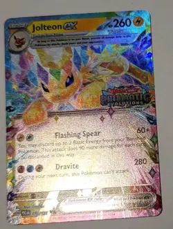 Pokemon TCG - Prismatic Evolutions (2) Card EX Lot Lugia EX & Jolteon EX - Image 2