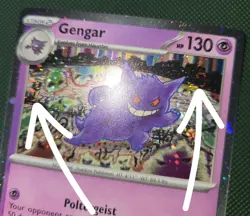 DOUBLE WHOLE SWIRL 🌀💫 Gengar 094/165 151 Club Cosmos Holo Promo Pokemon Card - Image 1