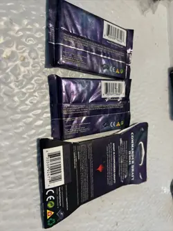 MAGIC THE GATHERING Commaders Legends 20-card Draft Booster Lot 3 Packs - Image 2