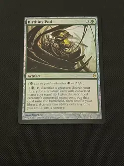 Birthing Pod – New Phyrexia (NPH) – Foil – Lightly Played - Image 1