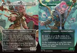 Brigid, Clachan's Heart // Brigid, Doun's Mind - Extended Art ECL NM MTG - Image 1