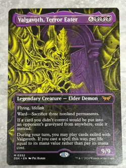 Valgavoth, Terror Eater Showcase MTG Duskmourn: House of Horror Regular - Image 1