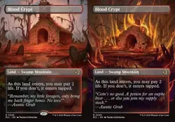 Blood Crypt // Blood Crypt - Extended Art ECL NM MTG - Image 1