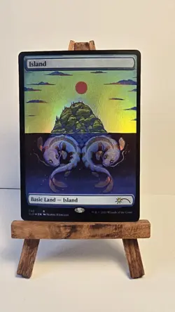 MTG Island *FOIL* Secret Lair Drop The Astrology Lands: Pisces 386 NM - Image 1